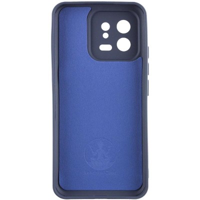 Чохол TPU GETMAN Liquid Silk Full Camera для Xiaomi 13 Pro Синій / Midnight Blue