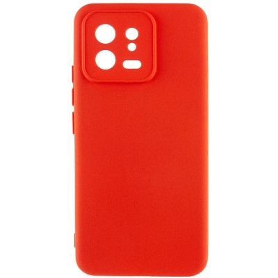 Чохол TPU GETMAN Liquid Silk Full Camera для Xiaomi 13 Pro Червоний / Red Чохол TPU GETMAN Liquid Silk Full Camera для Xiaomi 13 Pro Червоний / Red