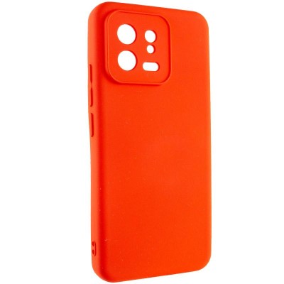 Чохол TPU GETMAN Liquid Silk Full Camera для Xiaomi 13 Pro Червоний / Red Чохол TPU GETMAN Liquid Silk Full Camera для Xiaomi 13 Pro Червоний / Red