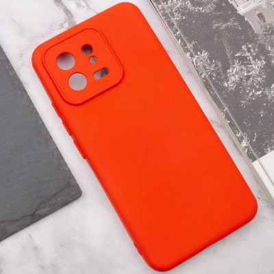 Чохол TPU GETMAN Liquid Silk Full Camera для Xiaomi 13 Pro Червоний / Red Чохол TPU GETMAN Liquid Silk Full Camera для Xiaomi 13 Pro Червоний / Red