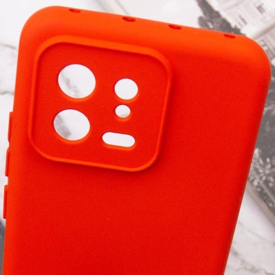 Чохол TPU GETMAN Liquid Silk Full Camera для Xiaomi 13 Pro Червоний / Red Чохол TPU GETMAN Liquid Silk Full Camera для Xiaomi 13 Pro Червоний / Red