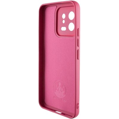 Чохол TPU GETMAN Liquid Silk Full Camera для Xiaomi 13 Бордовий / Marsala