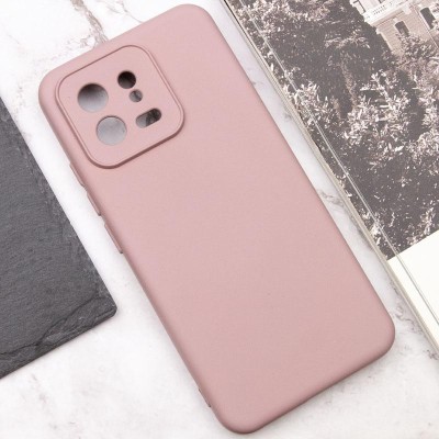 Чохол TPU GETMAN Liquid Silk Full Camera для Xiaomi 13 Рожевий / Pink Sand Чохол TPU GETMAN Liquid Silk Full Camera для Xiaomi 13 Рожевий / Pink Sand