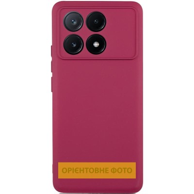 Чохол TPU GETMAN Liquid Silk Full Camera для Xiaomi Poco X6 / Note 13 Pro 5G Бордовий / Marsala Чохол TPU GETMAN Liquid Silk Full Camera для Xiaomi Poco X6 / Note 13 Pro 5G Бордовий / Marsala