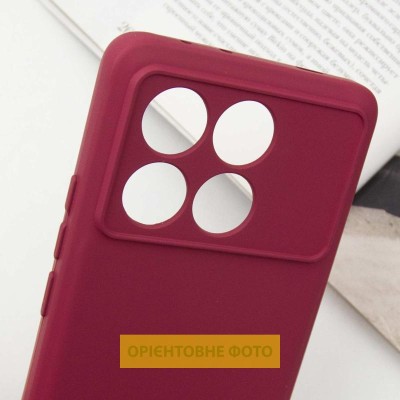 Чохол TPU GETMAN Liquid Silk Full Camera для Xiaomi Poco X6 / Note 13 Pro 5G Бордовий / Marsala Чохол TPU GETMAN Liquid Silk Full Camera для Xiaomi Poco X6 / Note 13 Pro 5G Бордовий / Marsala