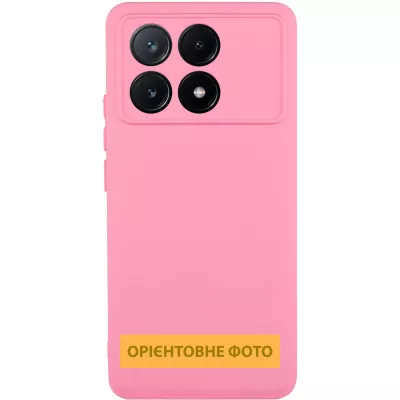 Чохол TPU GETMAN Liquid Silk Full Camera для Xiaomi Poco X6 / Note 13 Pro 5G Рожевий / Pink