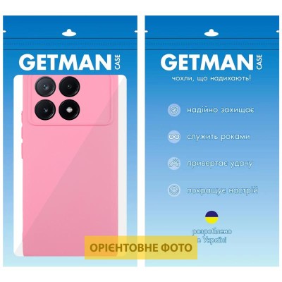 Чохол TPU GETMAN Liquid Silk Full Camera для Xiaomi Poco X6 / Note 13 Pro 5G Рожевий / Pink Чохол TPU GETMAN Liquid Silk Full Camera для Xiaomi Poco X6 / Note 13 Pro 5G Рожевий / Pink