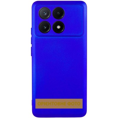 Чохол TPU GETMAN Liquid Silk Full Camera для Xiaomi Poco X6 / Note 13 Pro 5G Синій / Iris Чохол TPU GETMAN Liquid Silk Full Camera для Xiaomi Poco X6 / Note 13 Pro 5G Синій / Iris