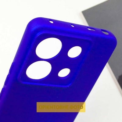 Чохол TPU GETMAN Liquid Silk Full Camera для Xiaomi Poco X6 / Note 13 Pro 5G Синій / Iris Чохол TPU GETMAN Liquid Silk Full Camera для Xiaomi Poco X6 / Note 13 Pro 5G Синій / Iris