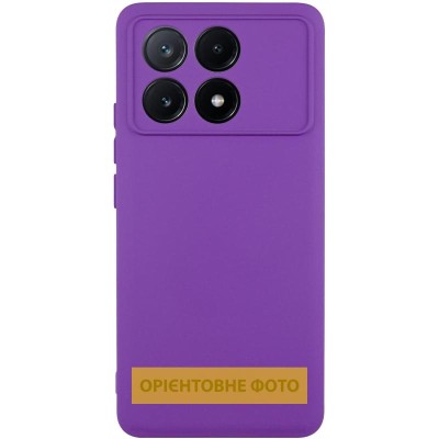 Чохол TPU GETMAN Liquid Silk Full Camera для Xiaomi Poco X6 / Note 13 Pro 5G Фіолетовий / Purple Чохол TPU GETMAN Liquid Silk Full Camera для Xiaomi Poco X6 / Note 13 Pro 5G Фіолетовий / Purple