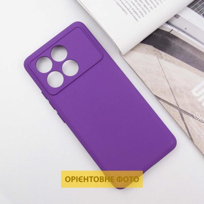 Чохол TPU GETMAN Liquid Silk Full Camera для Xiaomi Poco X6 / Note 13 Pro 5G Фіолетовий / Purple Чохол TPU GETMAN Liquid Silk Full Camera для Xiaomi Poco X6 / Note 13 Pro 5G Фіолетовий / Purple