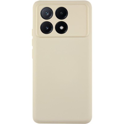 Чохол TPU GETMAN Liquid Silk Full Camera для Xiaomi Poco X6 Pro Пісочний / Sand Чохол TPU GETMAN Liquid Silk Full Camera для Xiaomi Poco X6 Pro Пісочний / Sand