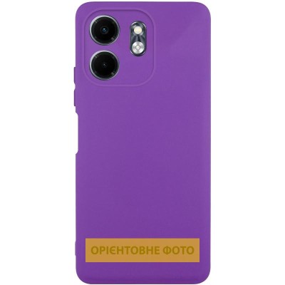 Чохол TPU GETMAN Liquid Silk Full Camera для Xiaomi Redmi 15C (Europe version) Фіолетовий / Purple