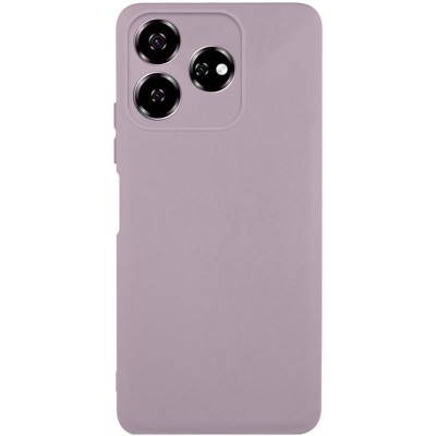 Чохол TPU GETMAN Liquid Silk Full Camera для ZTE Nubia V60 Сірий / Lavender Чохол TPU GETMAN Liquid Silk Full Camera для ZTE Nubia V60 Сірий / Lavender