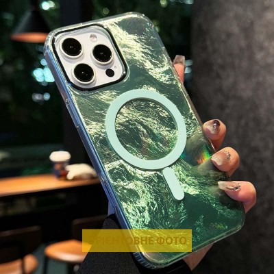 Чохол TPU Shiny Mountain (MagFit) для Apple iPhone 17 Air (6.6") Green Чохол TPU Shiny Mountain (MagFit) для Apple iPhone 17 Air (6.6") Green
