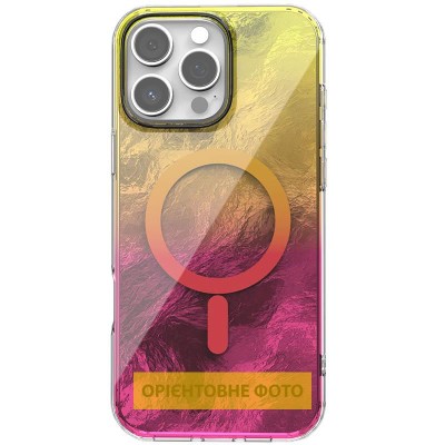 Чохол TPU Shiny Mountain (MagFit) для Apple iPhone 17 Air (6.6") Yellow / Pink Чохол TPU Shiny Mountain (MagFit) для Apple iPhone 17 Air (6.6") Yellow / Pink