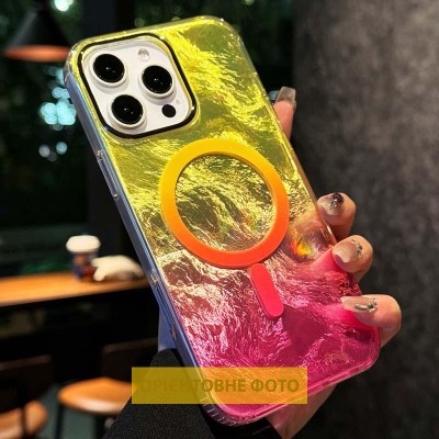 Чохол TPU Shiny Mountain (MagFit) для Apple iPhone 17 Air (6.6") Yellow / Pink Чохол TPU Shiny Mountain (MagFit) для Apple iPhone 17 Air (6.6") Yellow / Pink