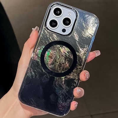 Чохол TPU Shiny Mountain (MagFit) для Apple iPhone 17 Pro (6.3") Black Чохол TPU Shiny Mountain (MagFit) для Apple iPhone 17 Pro (6.3") Black
