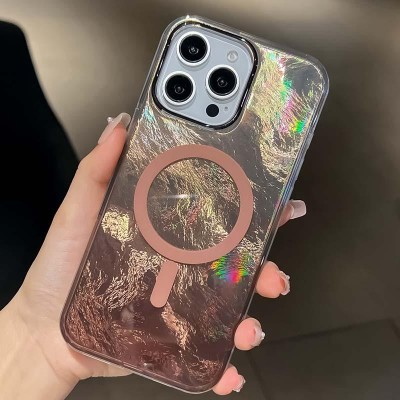 Чохол TPU Shiny Mountain (MagFit) для Apple iPhone 17 Pro (6.3") Chocolate Чохол TPU Shiny Mountain (MagFit) для Apple iPhone 17 Pro (6.3") Chocolate