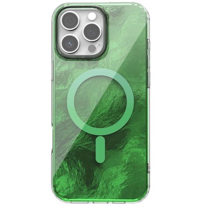 Чохол TPU Shiny Mountain (MagFit) для Apple iPhone 17 Pro (6.3") Green Чохол TPU Shiny Mountain (MagFit) для Apple iPhone 17 Pro (6.3") Green