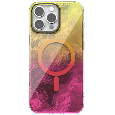 Чохол TPU Shiny Mountain (MagFit) для Apple iPhone 17 Pro Max (6.9") Yellow / Pink Чохол TPU Shiny Mountain (MagFit) для Apple iPhone 17 Pro Max (6.9") Yellow / Pink