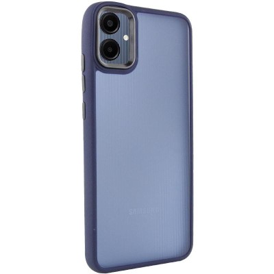 Чохол TPU+PC Lyon Frosted для Samsung Galaxy A07 Navy Blue Чохол TPU+PC Lyon Frosted для Samsung Galaxy A07 Navy Blue