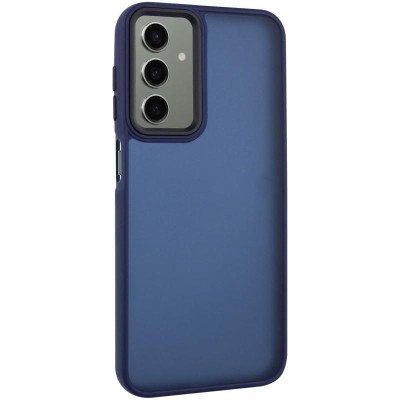 Чохол TPU+PC Lyon Frosted для Samsung Galaxy A17 4G/5G Navy Blue Чохол TPU+PC Lyon Frosted для Samsung Galaxy A17 4G/5G Navy Blue