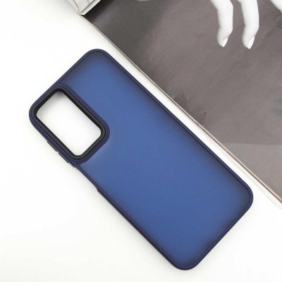 Чохол TPU+PC Lyon Frosted для Samsung Galaxy A17 4G/5G Navy Blue Чохол TPU+PC Lyon Frosted для Samsung Galaxy A17 4G/5G Navy Blue