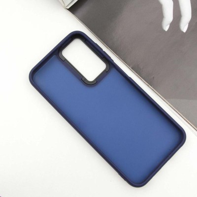 Чохол TPU+PC Lyon Frosted для Samsung Galaxy A17 4G/5G Navy Blue Чохол TPU+PC Lyon Frosted для Samsung Galaxy A17 4G/5G Navy Blue