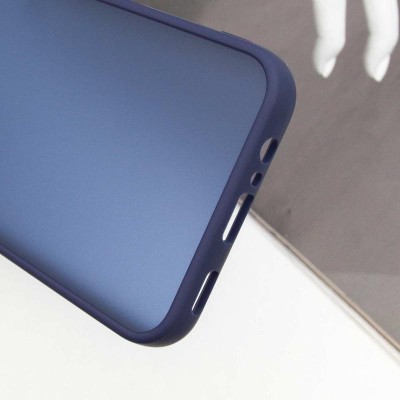 Чохол TPU+PC Lyon Frosted для Samsung Galaxy A17 4G/5G Navy Blue Чохол TPU+PC Lyon Frosted для Samsung Galaxy A17 4G/5G Navy Blue