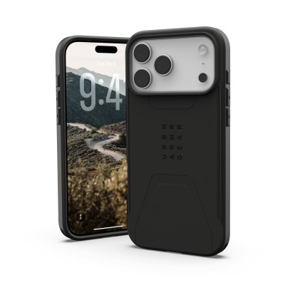 Чохол UAG для iPhone 17 Pro Max, Civilian MagSafe, Black (114546114040) Чохол UAG для iPhone 17 Pro Max, Civilian MagSafe, Black (114546114040)