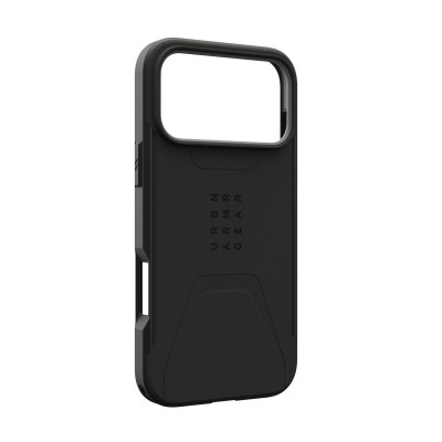 Чохол UAG для iPhone 17 Pro Max, Civilian MagSafe, Black (114546114040) Чохол UAG для iPhone 17 Pro Max, Civilian MagSafe, Black (114546114040)