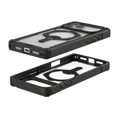 Чохол UAG для iPhone 17 Pro Max, Plasma XTE MagSafe, Black/Clear (11452811404G) Чохол UAG для iPhone 17 Pro Max, Plasma XTE MagSafe, Black/Clear (11452811404G)