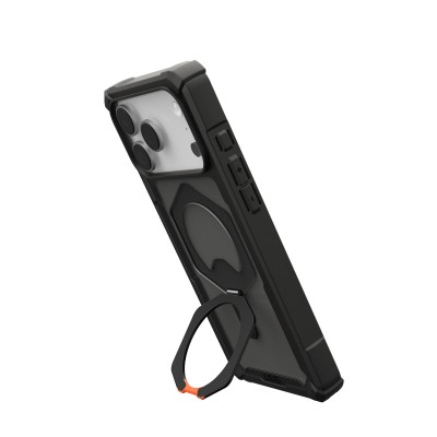 Чохол UAG для iPhone 17 Pro Max, Plasma XTE MagSafe, Black/Pop Orange (114528114097)