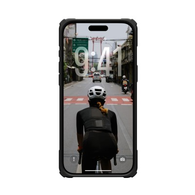 Чохол UAG для iPhone 17 Pro Max, Plasma XTE MagSafe, Black/Pop Orange (114528114097)