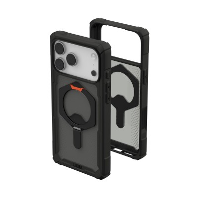 Чохол UAG для iPhone 17 Pro Max, Plasma XTE MagSafe, Black/Pop Orange (114528114097)