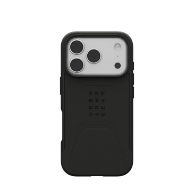 Чохол UAG для iPhone 17 Pro, Civilian MagSafe, Black (114545114040) Чохол UAG для iPhone 17 Pro, Civilian MagSafe, Black (114545114040)