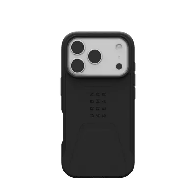 Чохол UAG для iPhone 17 Pro, Civilian MagSafe, Black (114545114040)