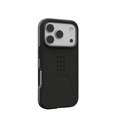 Чохол UAG для iPhone 17 Pro, Civilian MagSafe, Black (114545114040) Чохол UAG для iPhone 17 Pro, Civilian MagSafe, Black (114545114040)