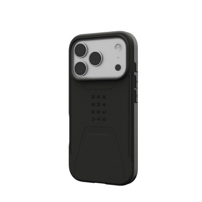 Чохол UAG для iPhone 17 Pro, Civilian MagSafe, Black (114545114040) Чохол UAG для iPhone 17 Pro, Civilian MagSafe, Black (114545114040)