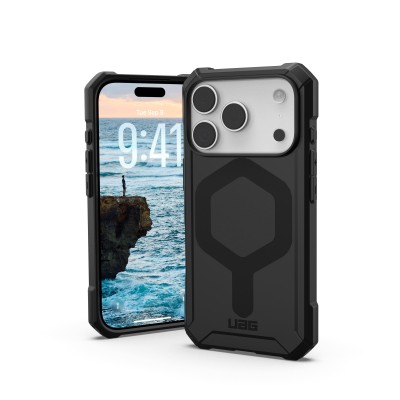 Чохол UAG для iPhone 17 Pro, Essential Armor MagSafe, Black (114540114040) Чохол UAG для iPhone 17 Pro, Essential Armor MagSafe, Black (114540114040)