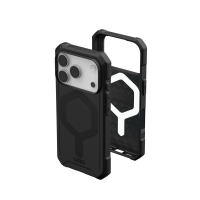 Чохол UAG для iPhone 17 Pro, Essential Armor MagSafe, Black (114540114040) Чохол UAG для iPhone 17 Pro, Essential Armor MagSafe, Black (114540114040)