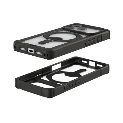 Чохол UAG для iPhone 17 Pro, Plasma XTE MagSafe, Black/Clear (11452711404G) Чохол UAG для iPhone 17 Pro, Plasma XTE MagSafe, Black/Clear (11452711404G)