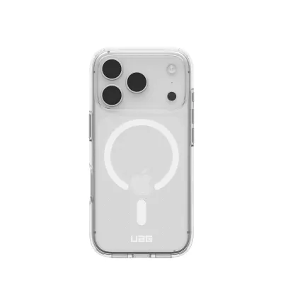 Чохол UAG для iPhone 17 Pro, Scout Clear MagSafe, Ice/White (114558114341)