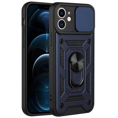 Чохол Ummi Camshield Serge Ring для Apple iPhone 11 (6.1") Синій Чохол Ummi Camshield Serge Ring для Apple iPhone 11 (6.1") Синій