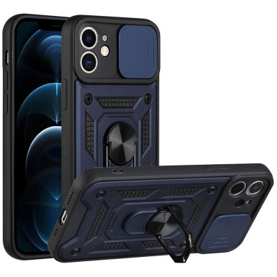 Чохол Ummi Camshield Serge Ring для Apple iPhone 11 (6.1") Синій Чохол Ummi Camshield Serge Ring для Apple iPhone 11 (6.1") Синій