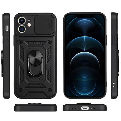 Чохол Ummi Camshield Serge Ring для Apple iPhone 11 (6.1") Чорний Чохол Ummi Camshield Serge Ring для Apple iPhone 11 (6.1") Чорний