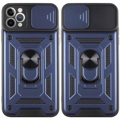 Чохол Ummi Camshield Serge Ring для Apple iPhone 12 Pro Max (6.7") Синій Чохол Ummi Camshield Serge Ring для Apple iPhone 12 Pro Max (6.7") Синій