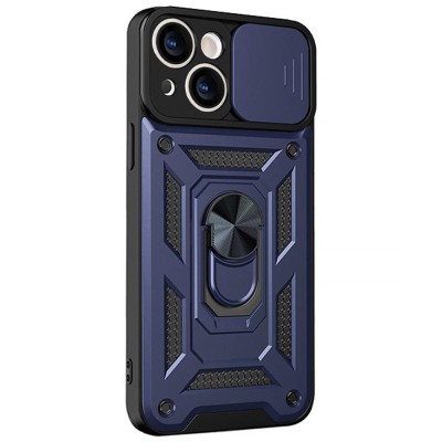 Чохол Ummi Camshield Serge Ring для Apple iPhone 13 (6.1") Синій Чохол Ummi Camshield Serge Ring для Apple iPhone 13 (6.1") Синій