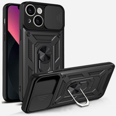 Чохол Ummi Camshield Serge Ring для Apple iPhone 13 (6.1") Чорний Чохол Ummi Camshield Serge Ring для Apple iPhone 13 (6.1") Чорний